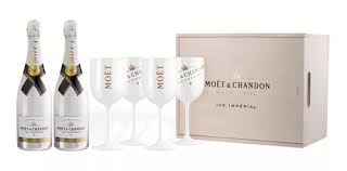 Estuche 2 Moet Imperial + 4 Copas